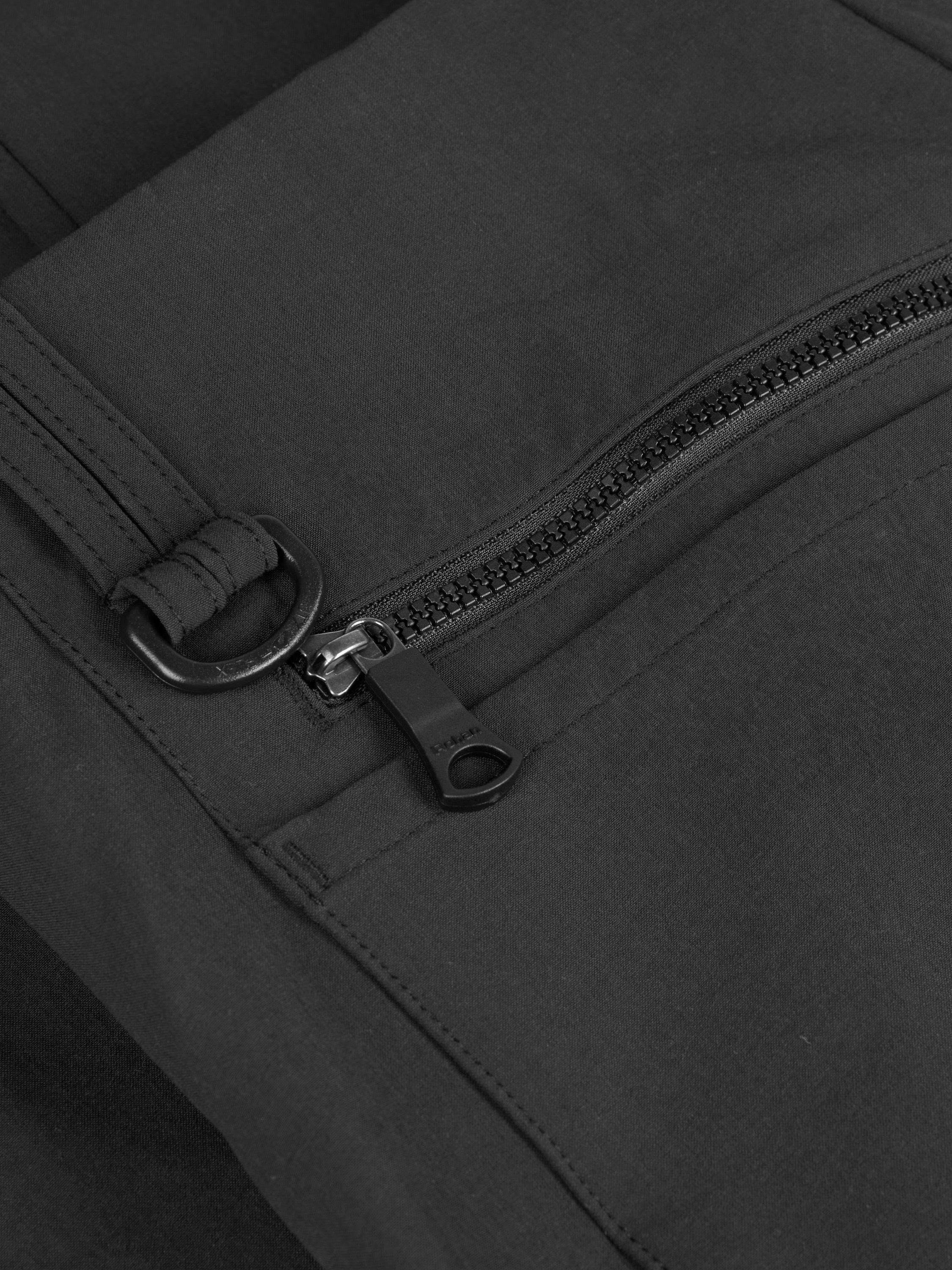 Product image 3 of 3, which shows Rohan Stretch Bags Outdoor Trousers, Black, 16R
