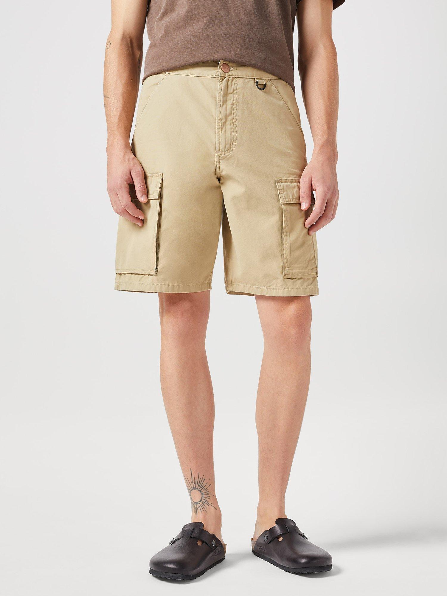 Wrangler Casey Utility Cargo Shorts, Saddle