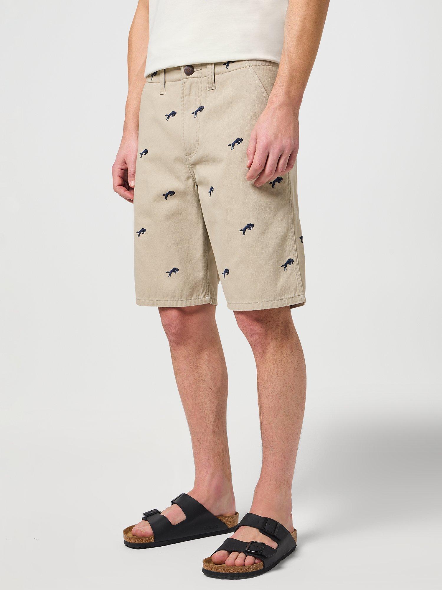 Wrangler Critter Chino Shorts, Plaza Taupe