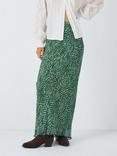AND/OR Marnie Sheer Print Midi Skirt, Green/Multi, Green/Multi