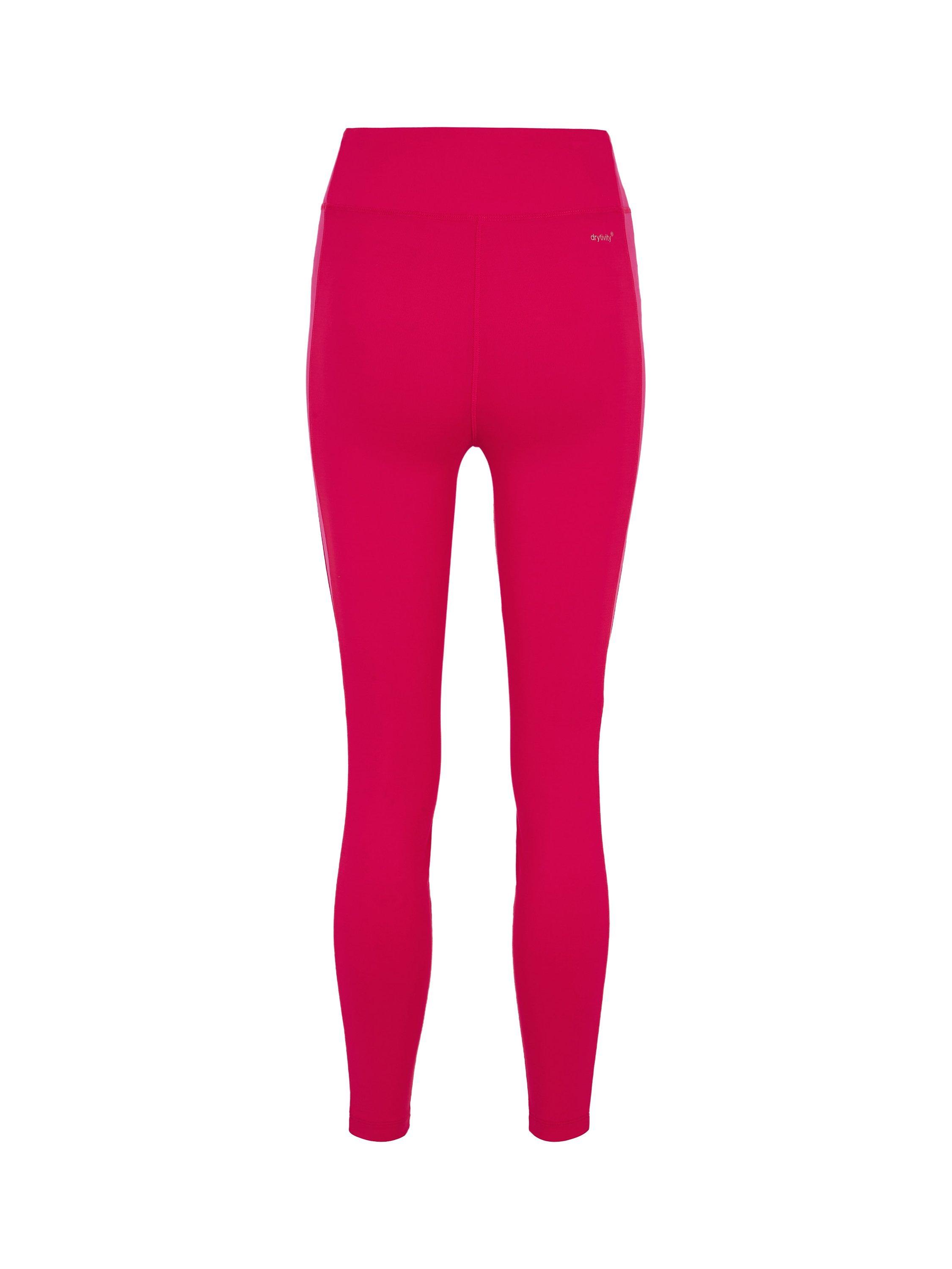 Product image 5 of 7, which shows Venice Beach Clifia 7/8 Sports Leggings, Ruby Red/Virtual Pink, XS