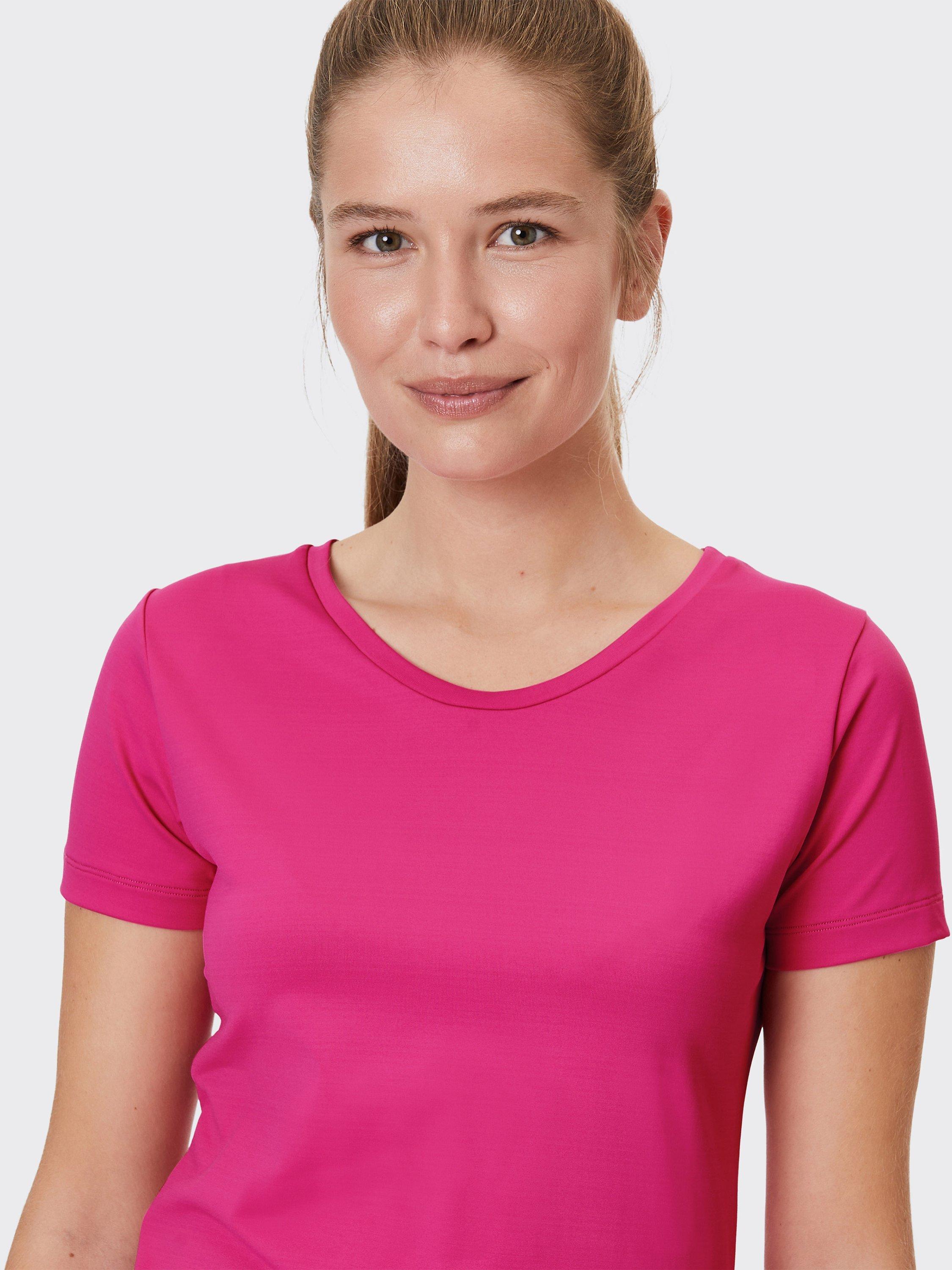 Product image 6 of 7, which shows Venice Beach Deanna Slim Fit Sports T-Shirt, Virtual Pink, XS
