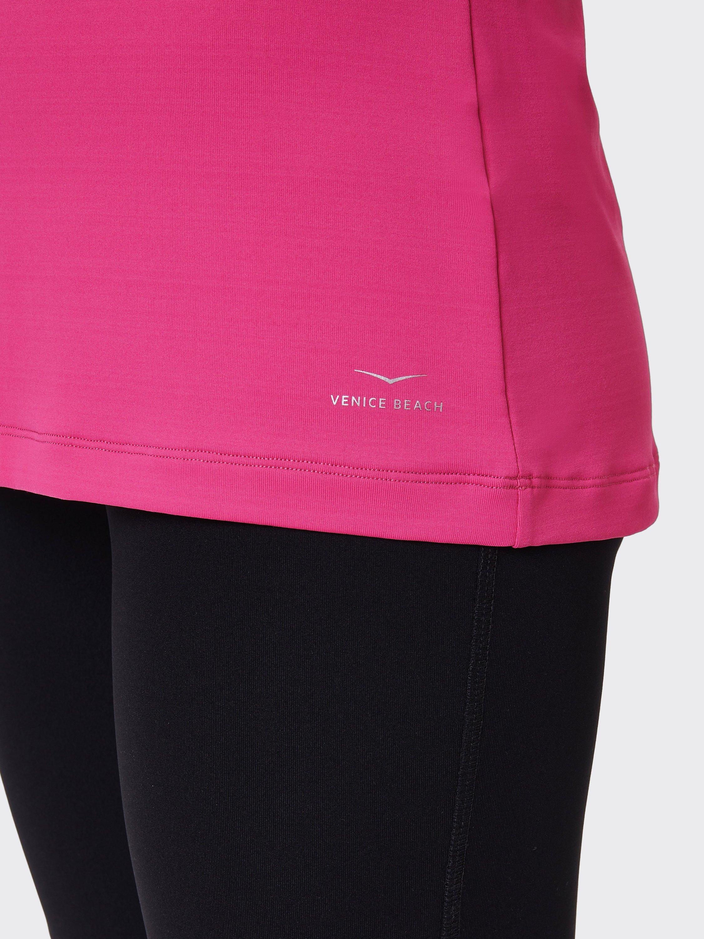Product image 7 of 7, which shows Venice Beach Deanna Slim Fit Sports T-Shirt, Virtual Pink, XS