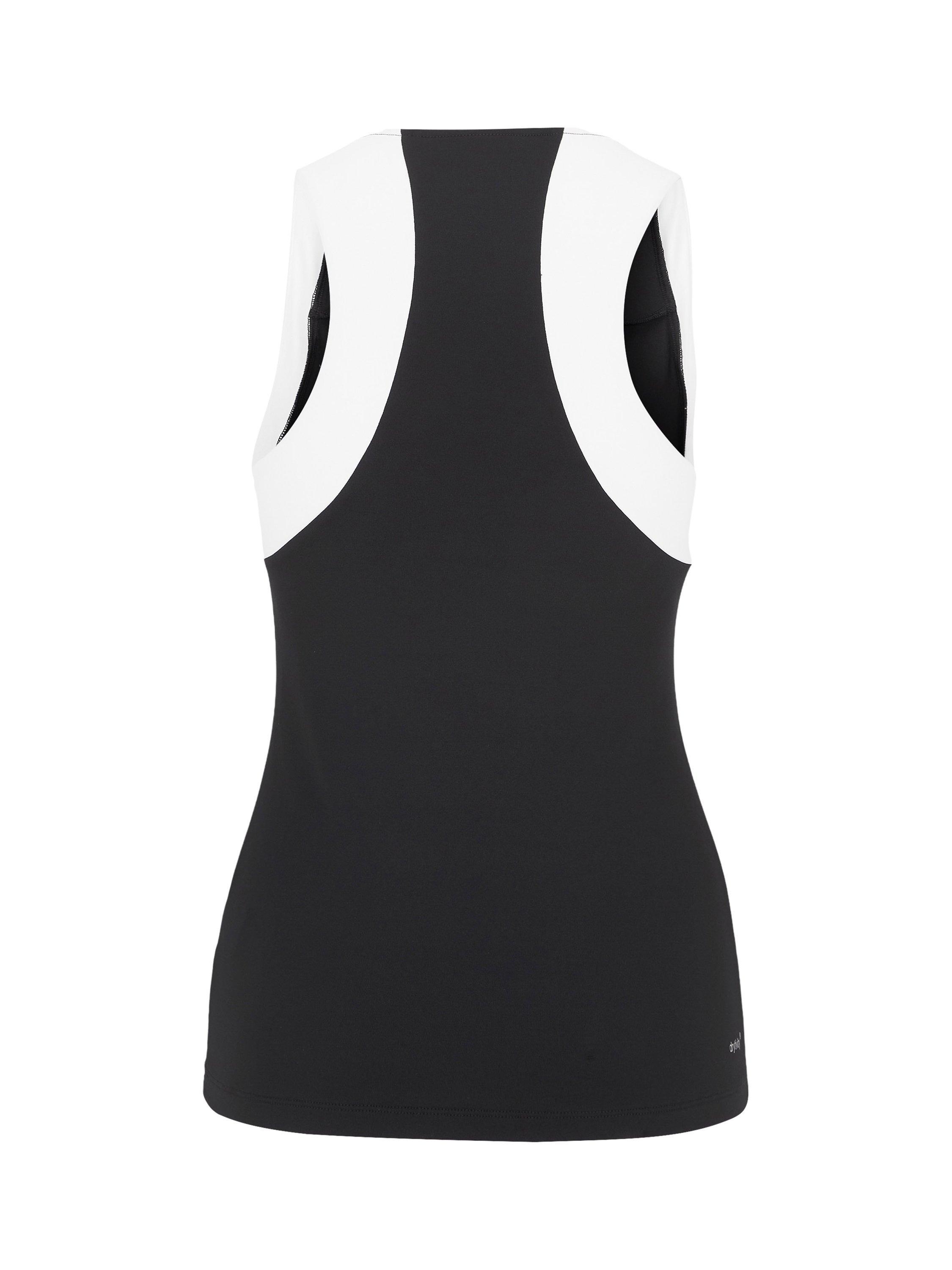 Product image 5 of 7, which shows Venice Beach Eve Sports Tank Top, Black/White, XS