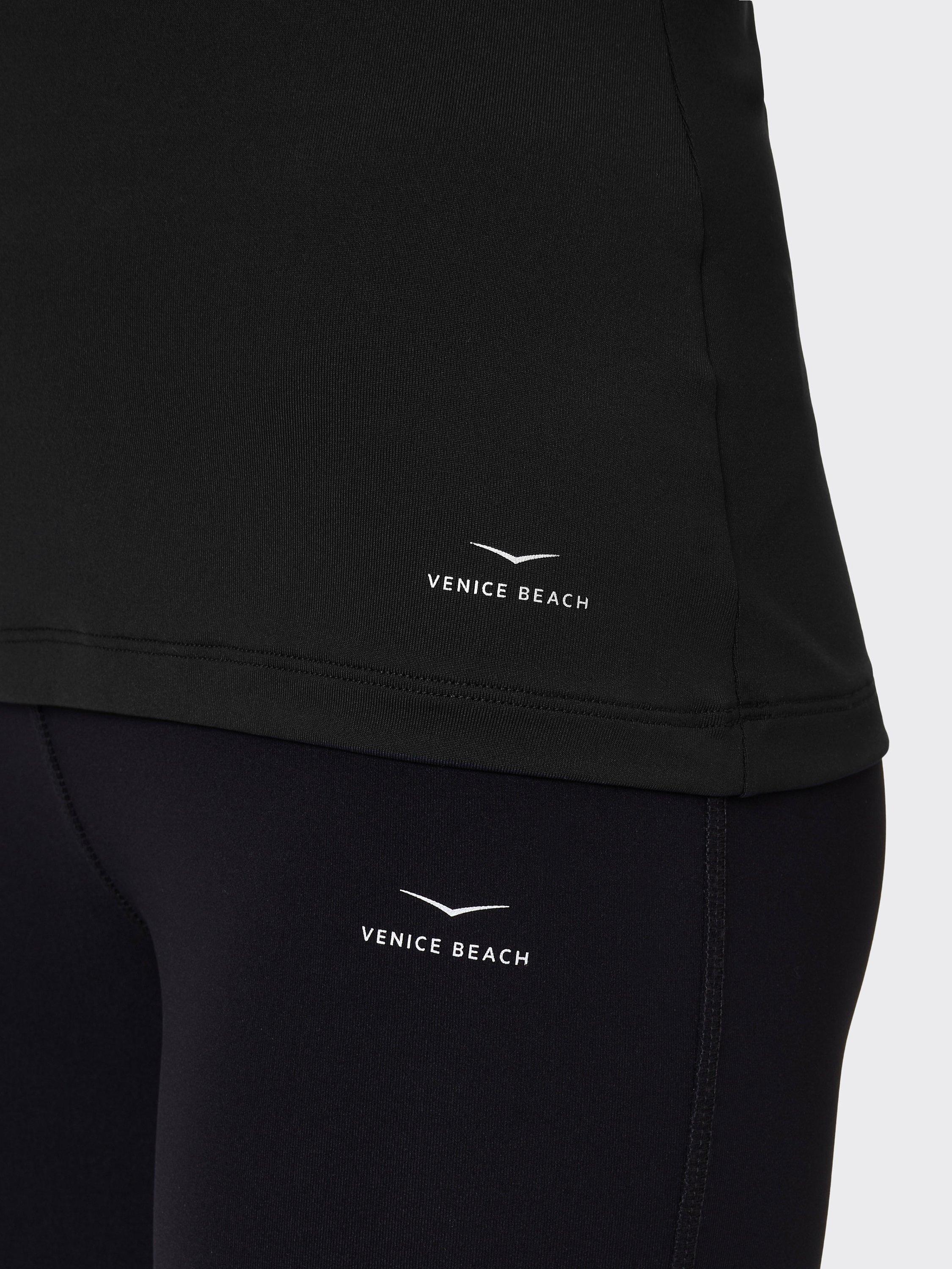 Product image 7 of 7, which shows Venice Beach Eve Sports Tank Top, Black/White, XS