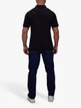 Raging Bull Classic Organic Cotton Pique Polo Shirt, Black