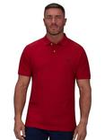 Raging Bull Classic Organic Cotton Pique Polo Shirt, Red