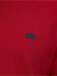 Raging Bull Classic Organic Cotton Pique Polo Shirt, Red