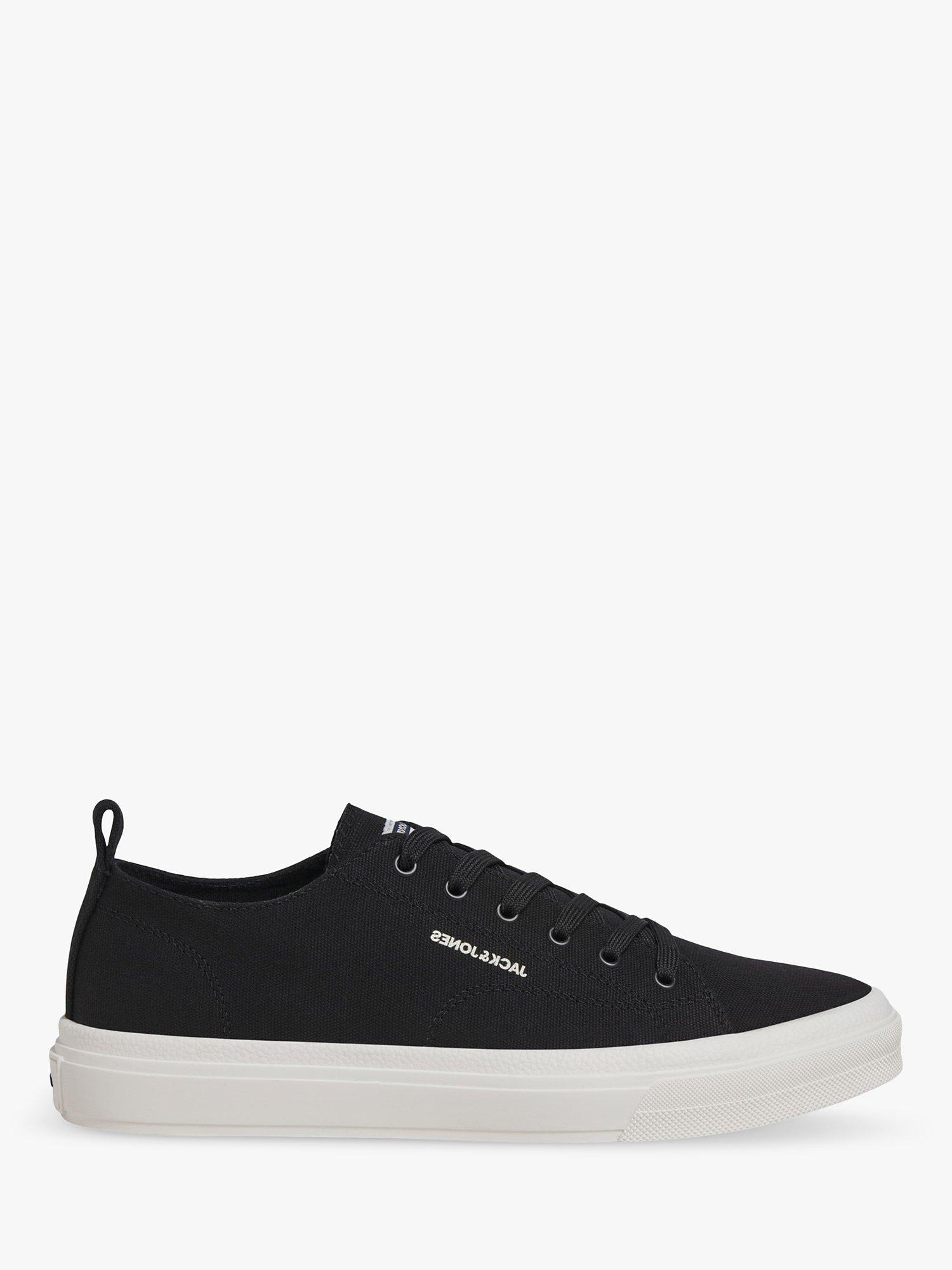Jack & Jones Bayswater Canvas Trainers, Black