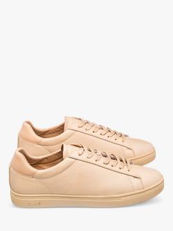 CLAE Bradley Essentials Leather Trainers - view 2, Mid Brown