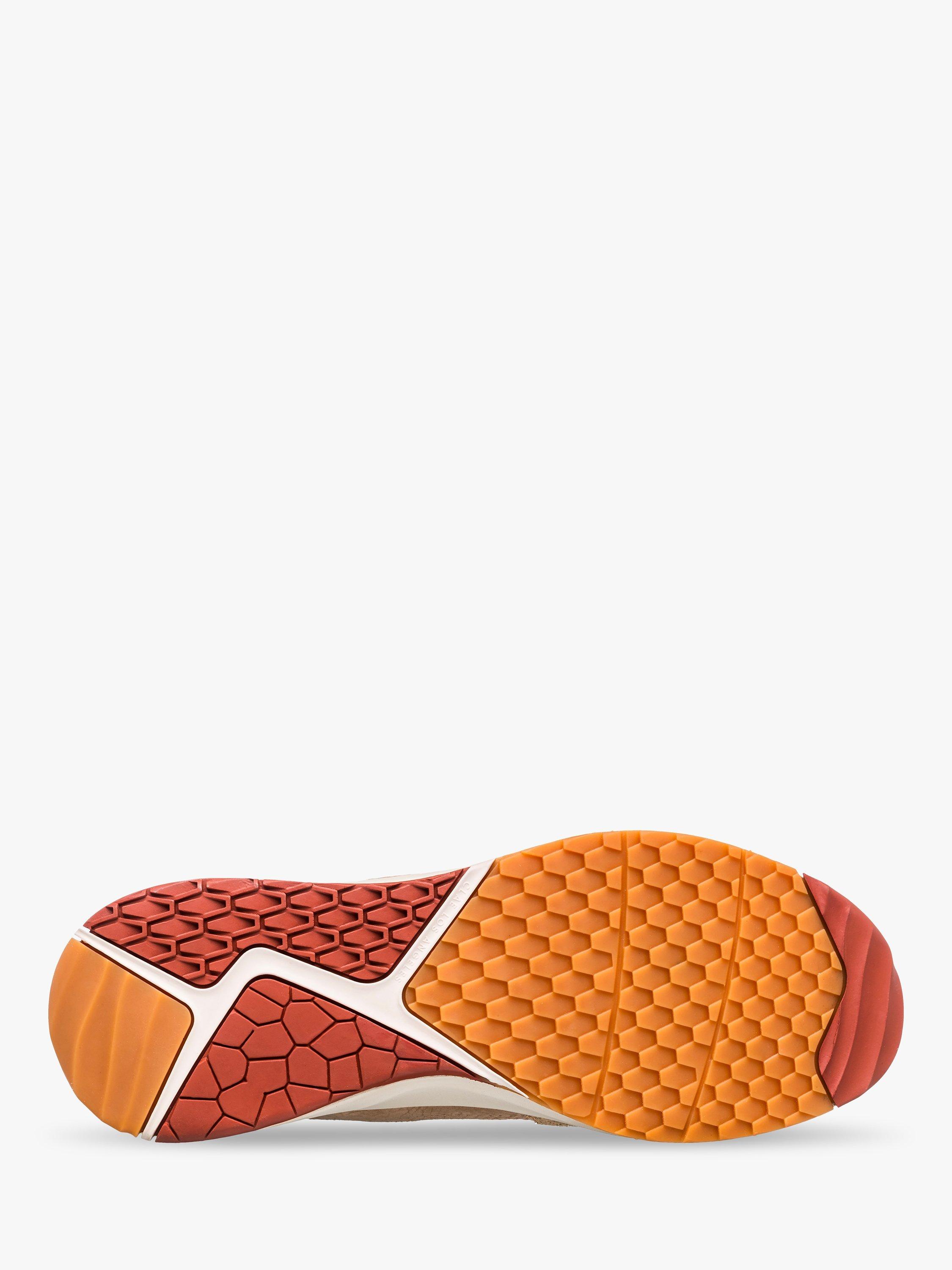Product image 5 of 5, which shows CLAE Owens Suede Blend Lace Up Trainers, Starfish/Multi, 7.5