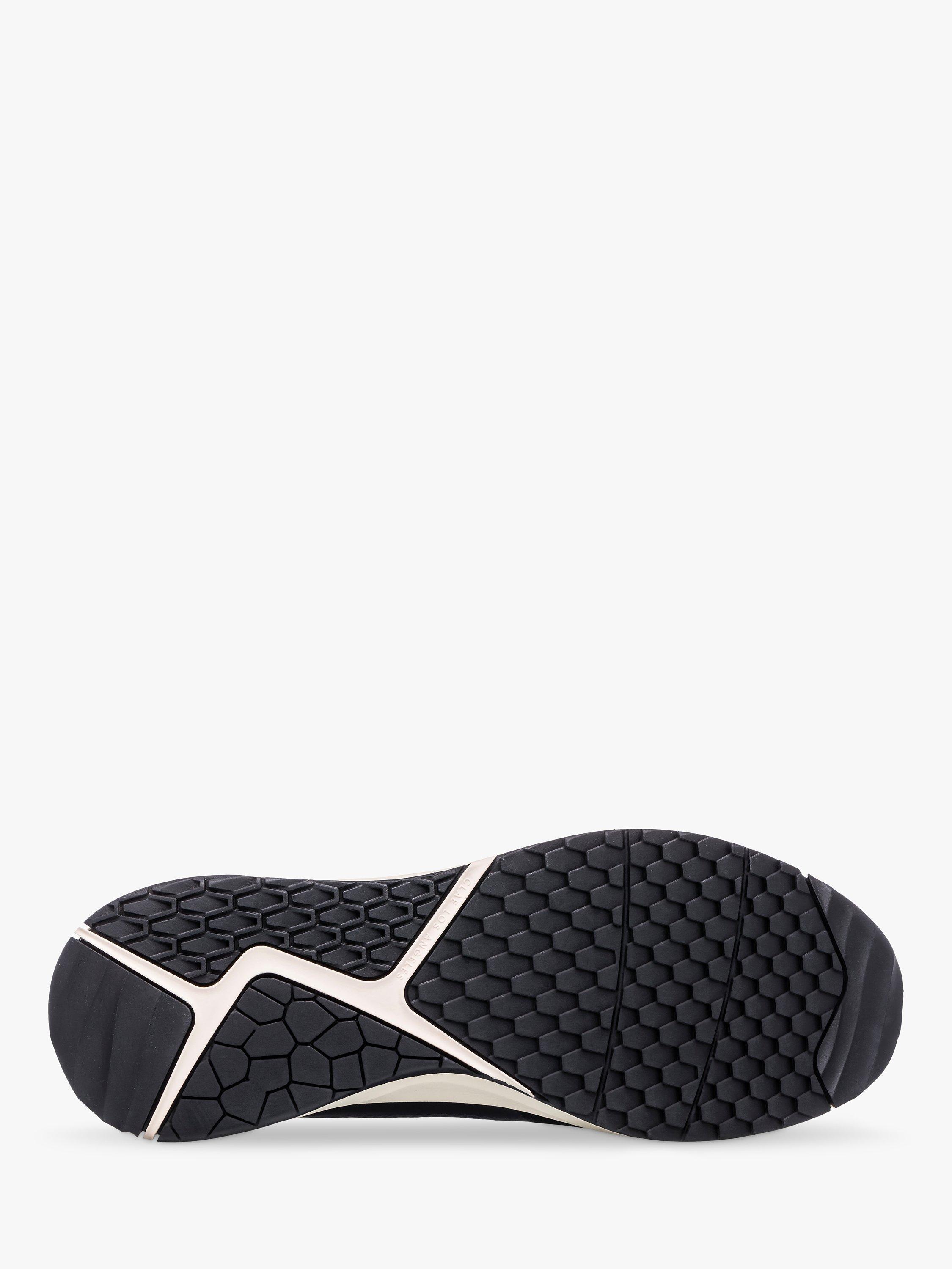 Product image 5 of 5, which shows CLAE Owens Suede Lace Up Trainers, Black, 6