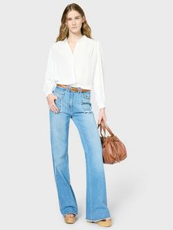 Gerard Darel Anna Cotton Blend Jeans, Blue