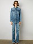 Gerard Darel Aimee Denim Shirt, Blue