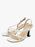 Ravel Patna Heeled Slingback Sandals, White