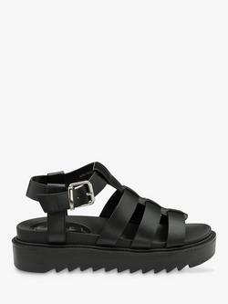 Ravel Oakley Flatform Sandals, Black