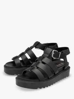 Ravel Oakley Flatform Sandals - view 2, Black