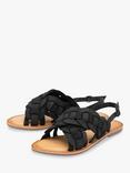 Ravel Perran Suede Open Toe Sandals, Black