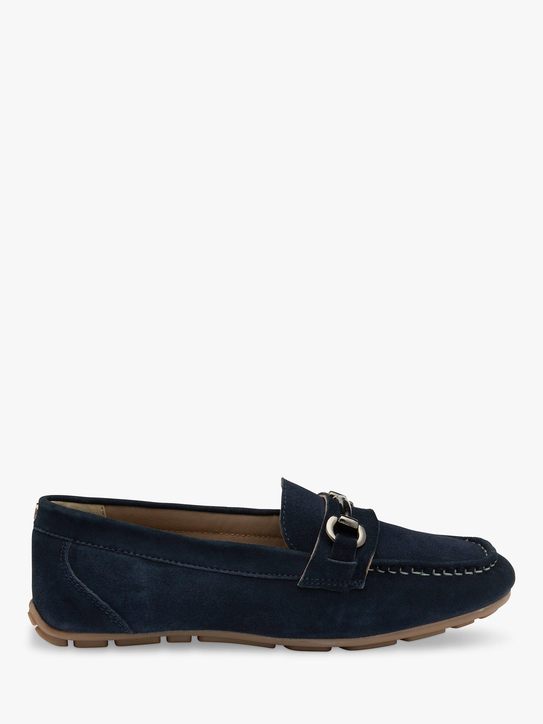 Ravel Dutton Suede Loafers, Navy