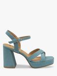 Ravel Farran Block Heel Sandals, Blue, Blue