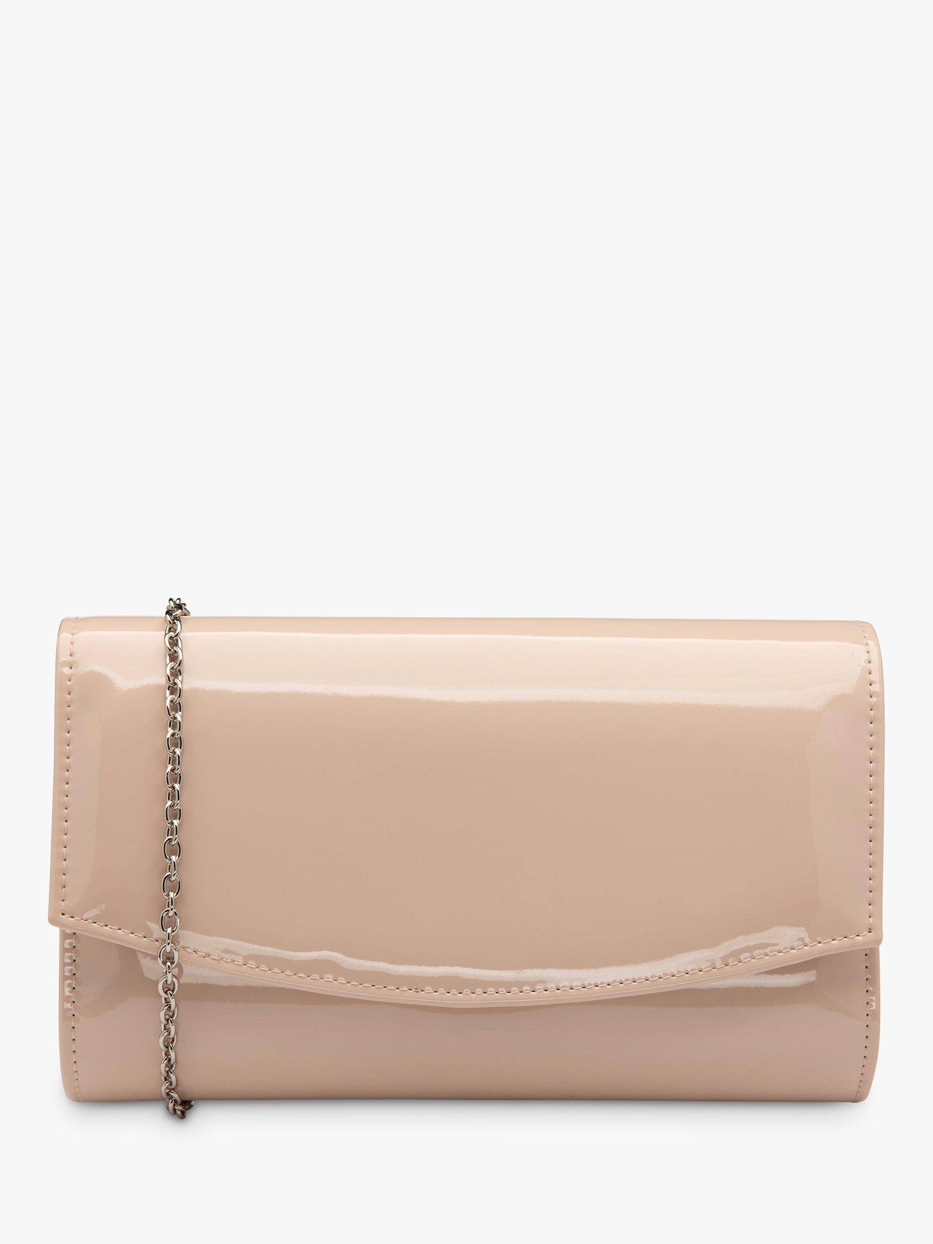 Product image 1 of 4, which shows Ravel Ardee Clutch Bag, Nude, One Size