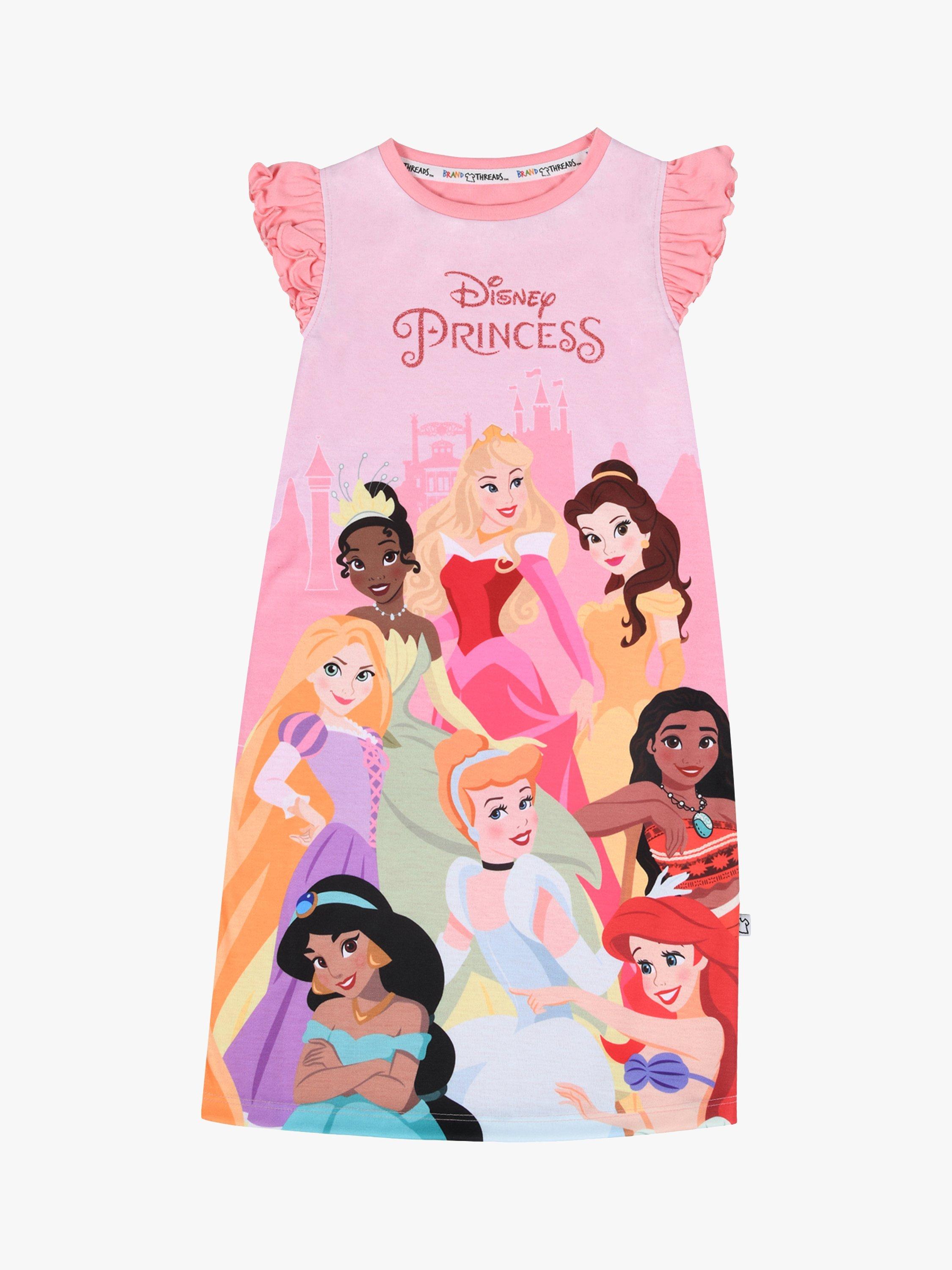 Brand Threads Kids Disney Princess Nightie Pink