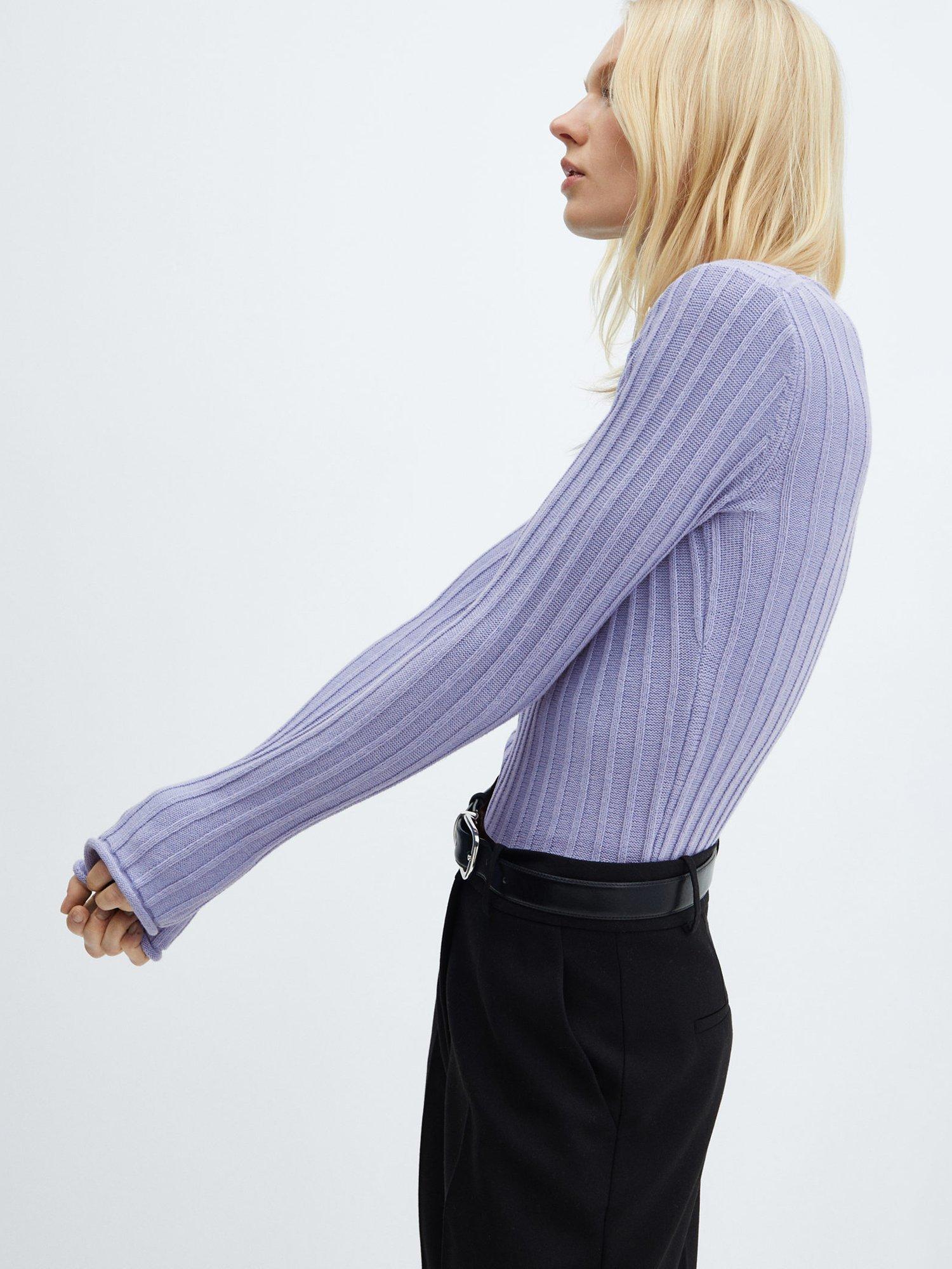 Mango Africa Rib Knit Jumper