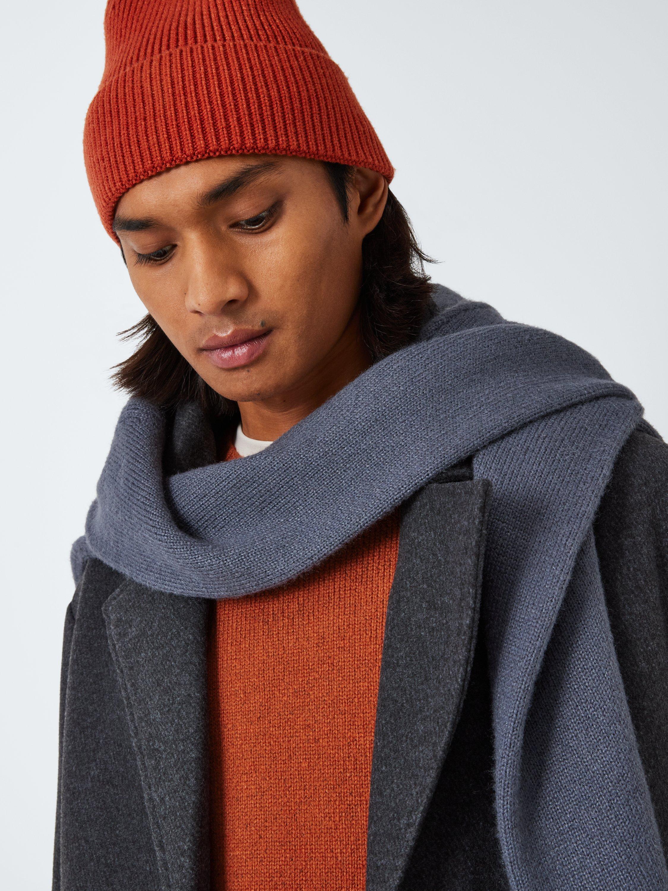 Product image 7 of 7, which shows John Lewis ANYDAY Cotton Blend Knit Crew Neck Jumper, Red, S