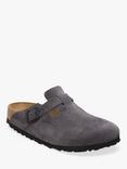 Birkenstock Boston Suede Clogs, Velvet Grey