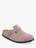 Birkenstock Boston Suede Clogs, Faded Purple