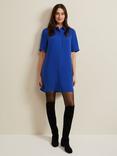 Phase Eight Cara Mini Shirt Dress, Cobalt