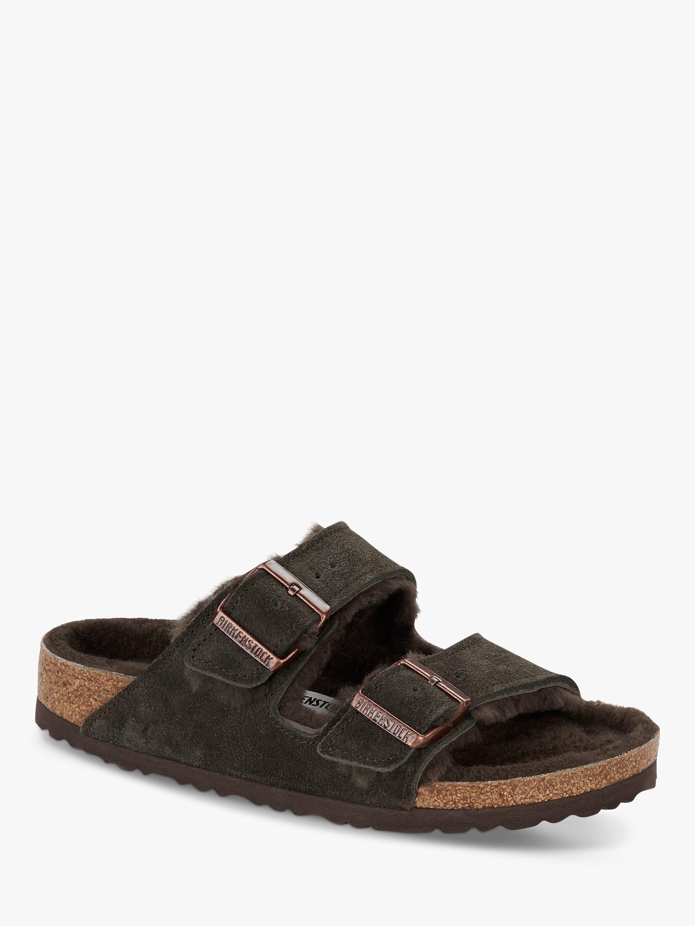 New Birkenstock Arizona Teddy Shearling Sandals Size newest EU 37