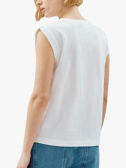 Albaray Cotton Tank Top - view 2, White