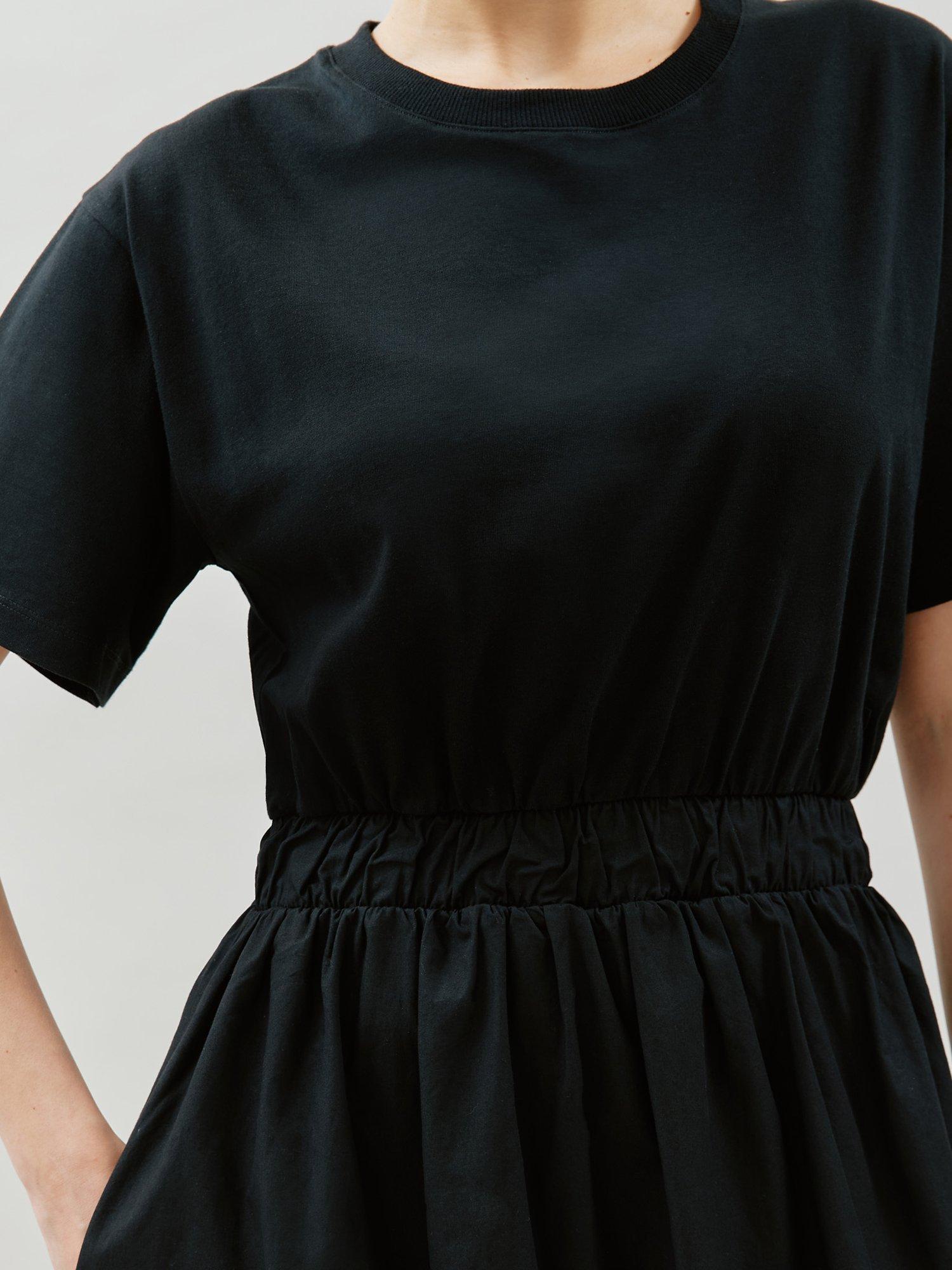 Product image 3 of 6, which shows Albaray T-Shirt Midi Dress, Black, 10