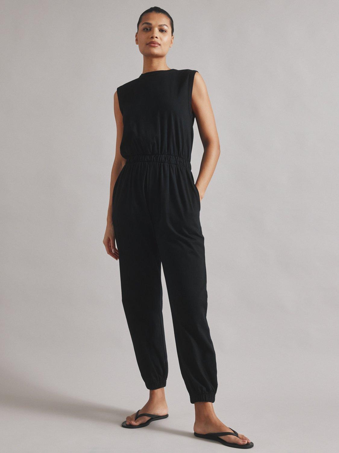 Albaray Tank Top Jumpsuit, Black