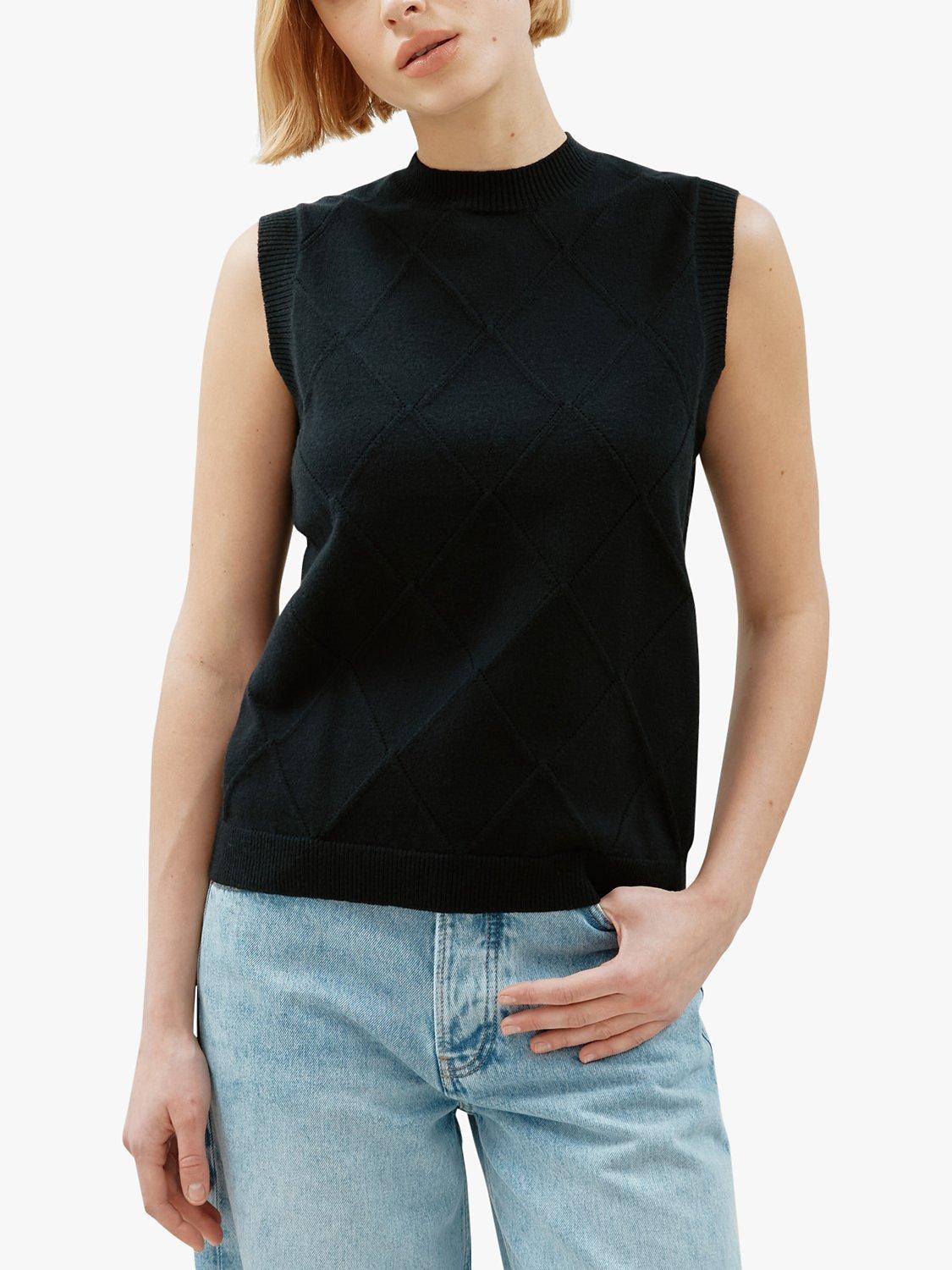 Albaray Diamond Tank Top, Black