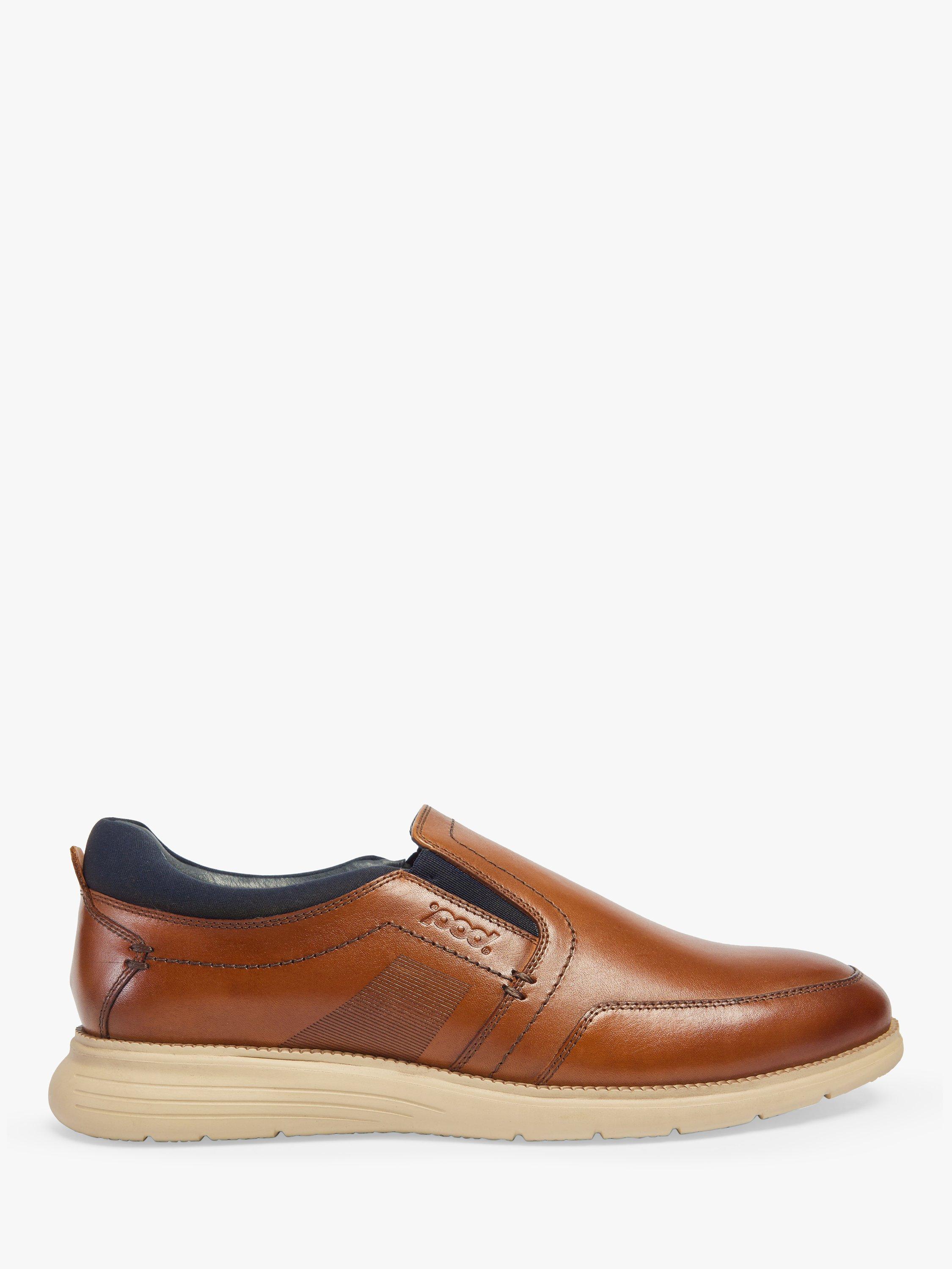 Pod Holden Leather Slip On Shoes, Cognac