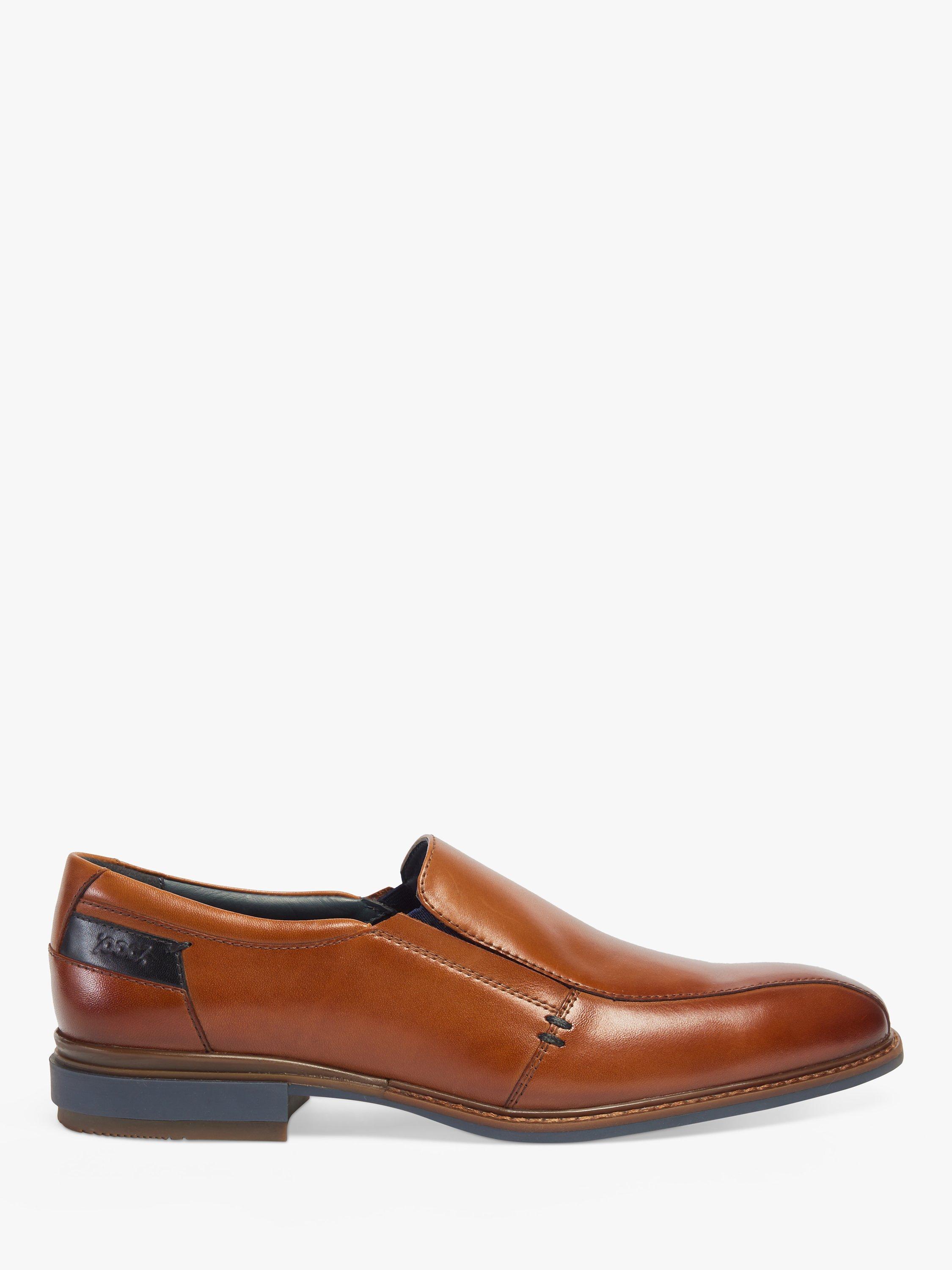 Pod Spear Leather Loafers, Cognac