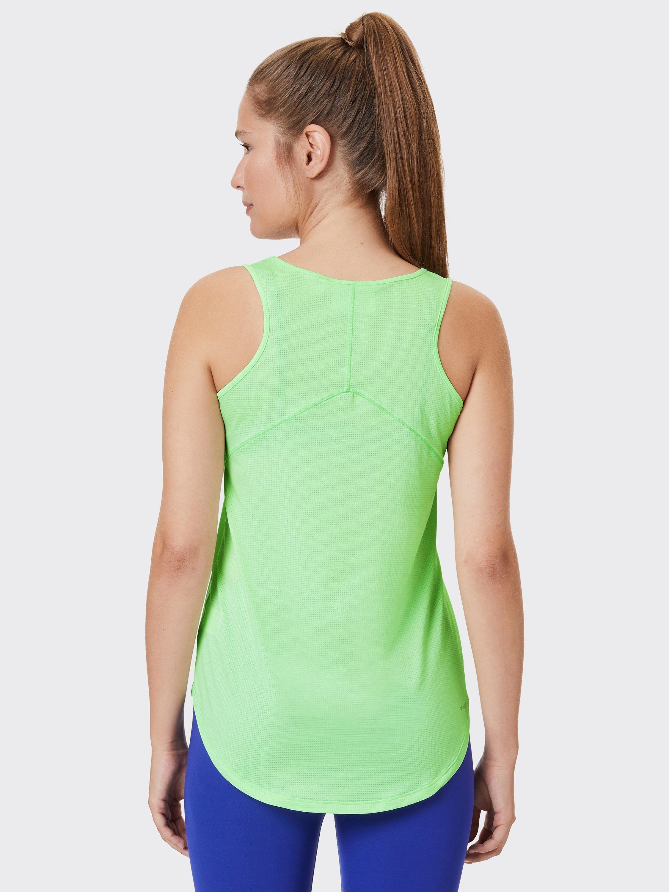 Product image 2 of 7, which shows Venice Beach Lou Gym Vest, Pistachio, XS