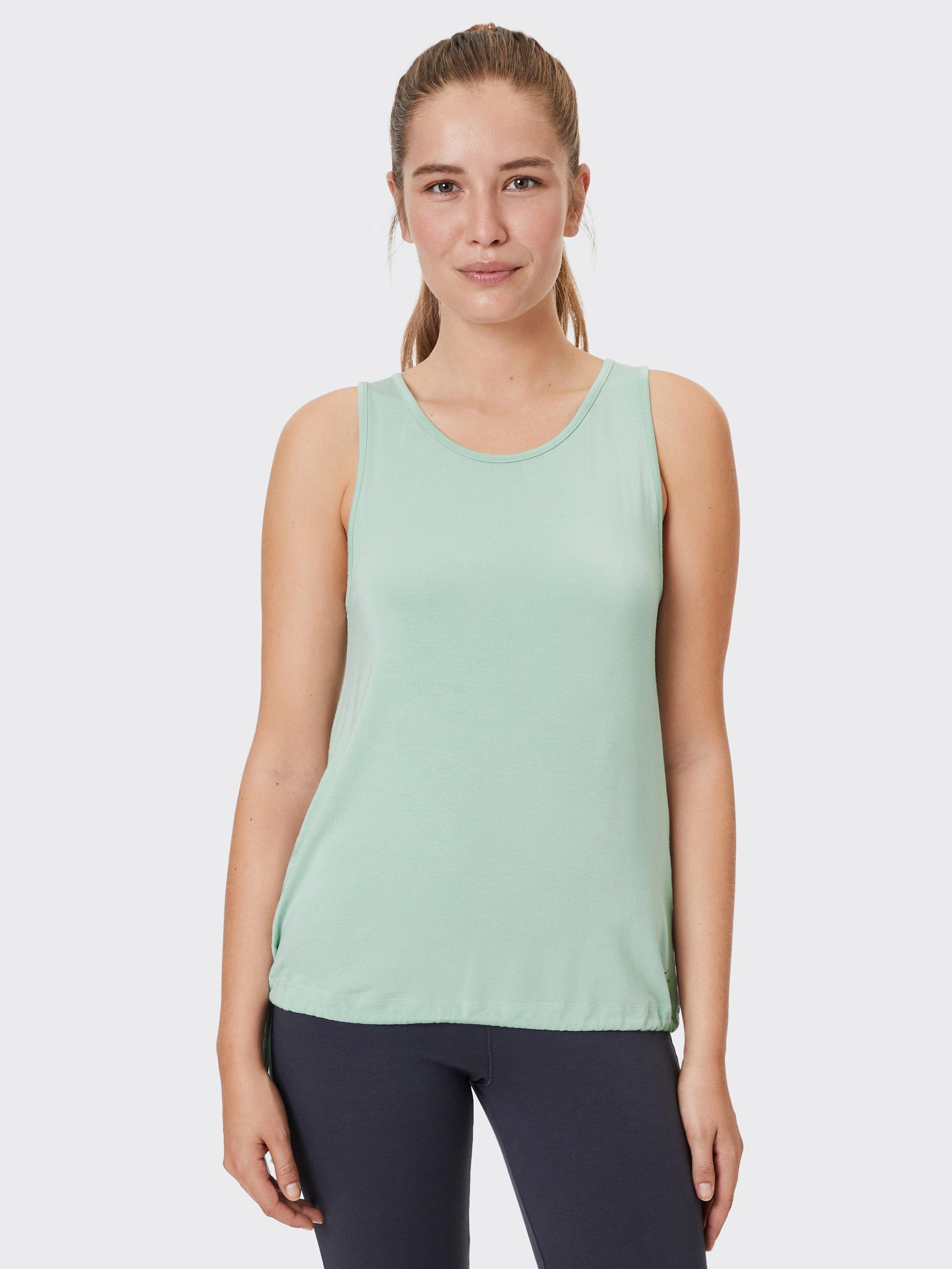 Product image 1 of 7, which shows Venice Beach Yesenia Tank Top, Blue Chalk, XS