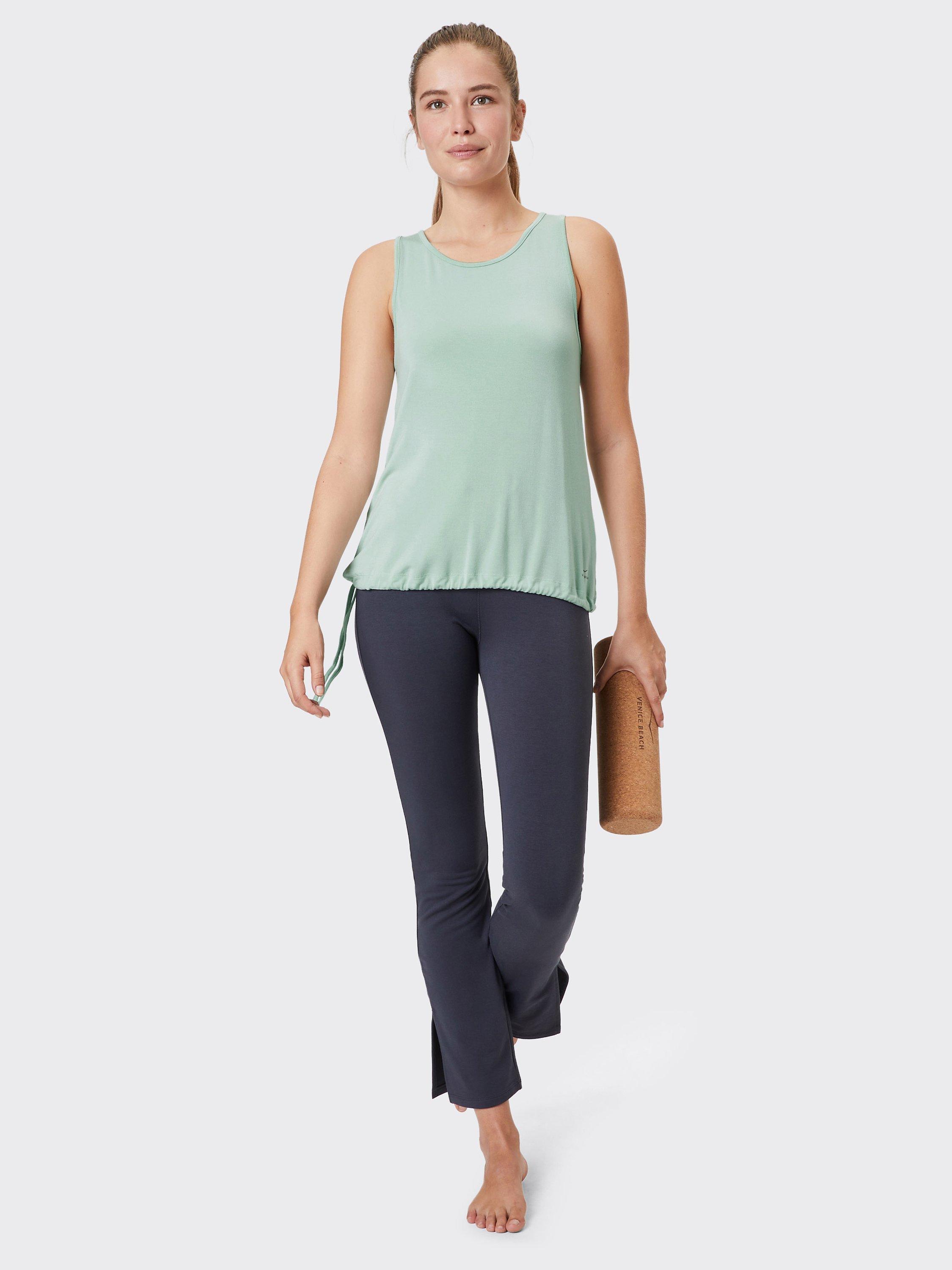 Product image 3 of 7, which shows Venice Beach Yesenia Tank Top, Blue Chalk, XS