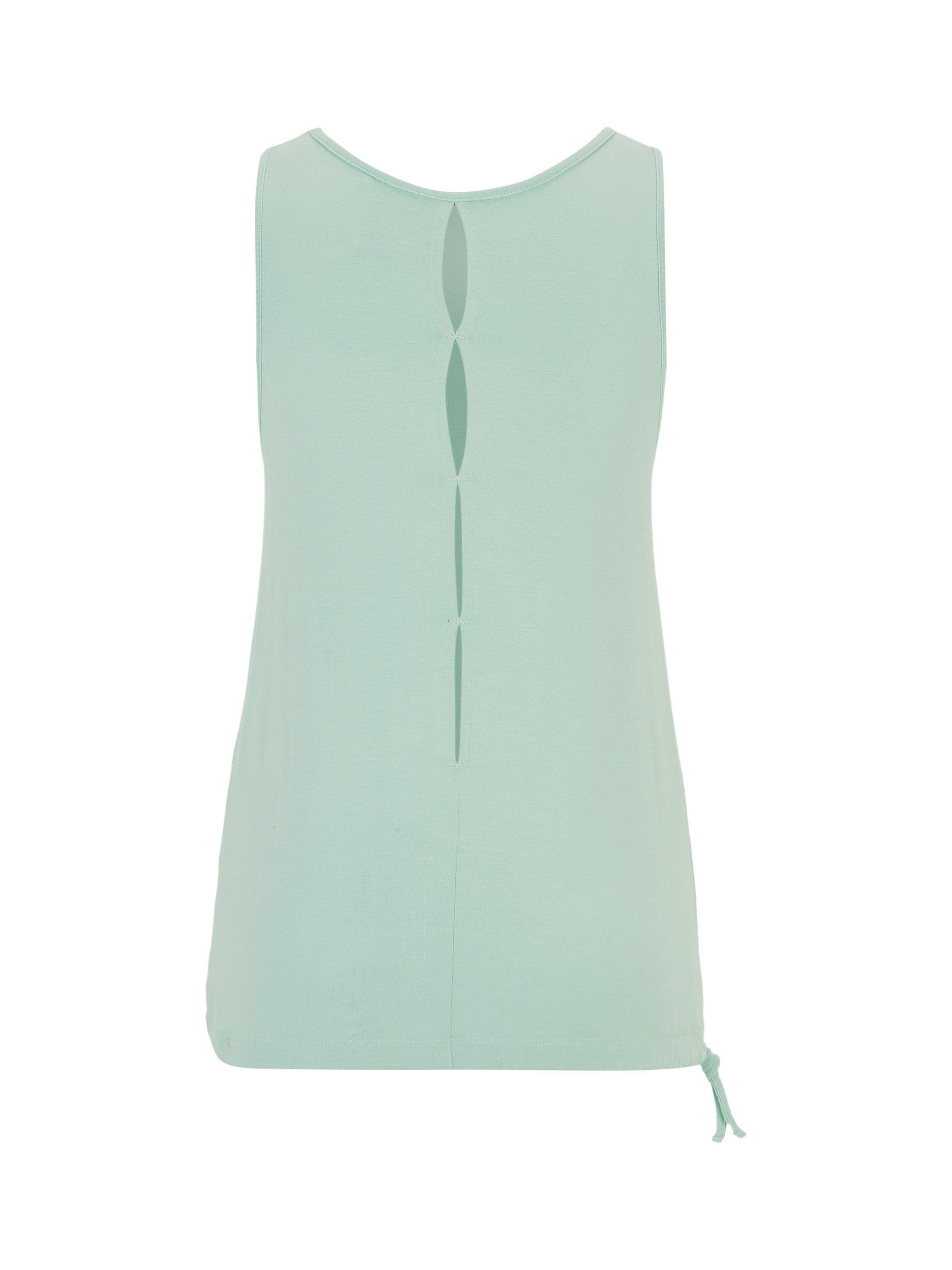 Product image 5 of 7, which shows Venice Beach Yesenia Tank Top, Blue Chalk, XS
