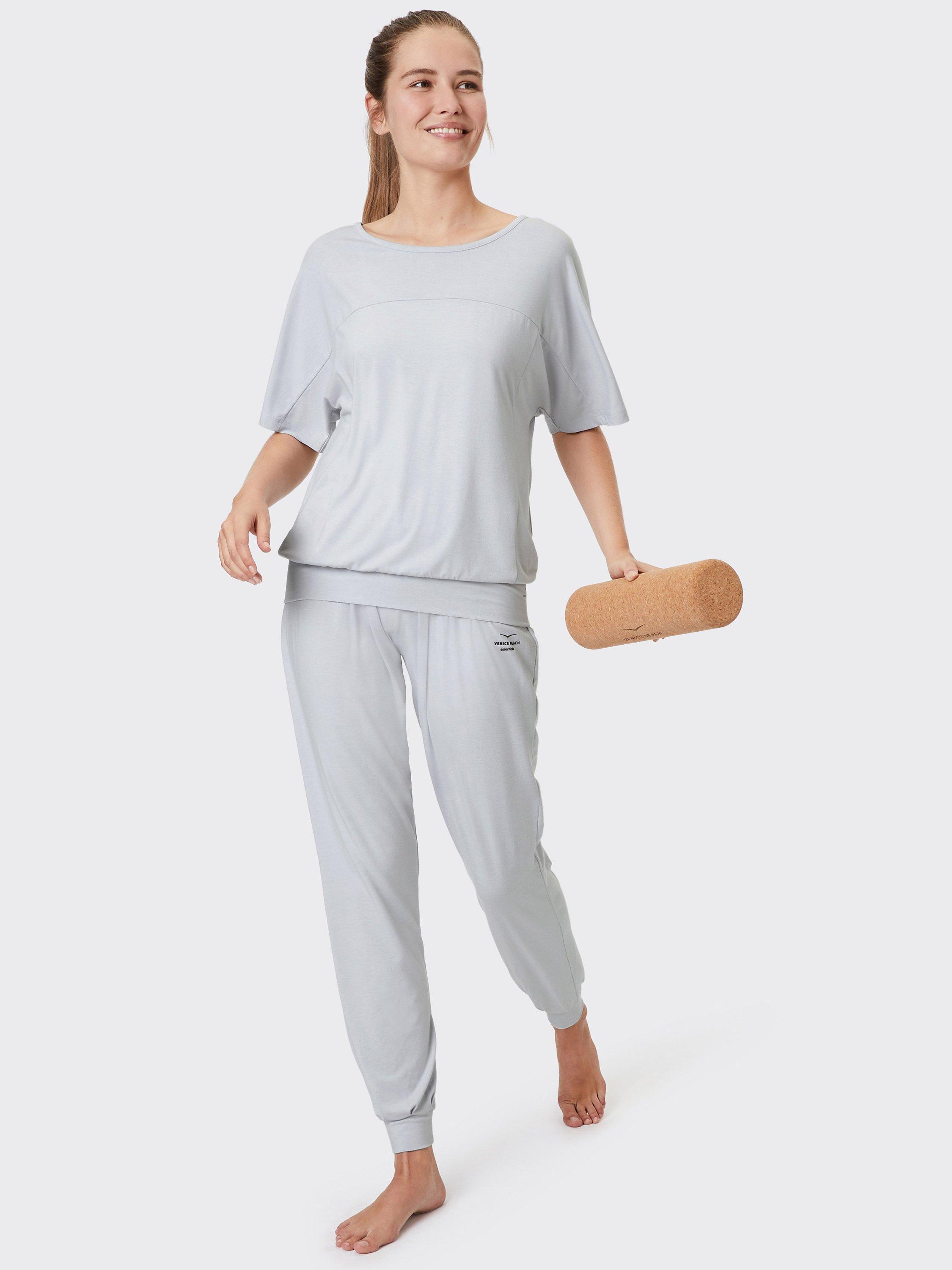 Product image 3 of 7, which shows Venice Beach Zendaya Gym Top, Morning Dew, XS