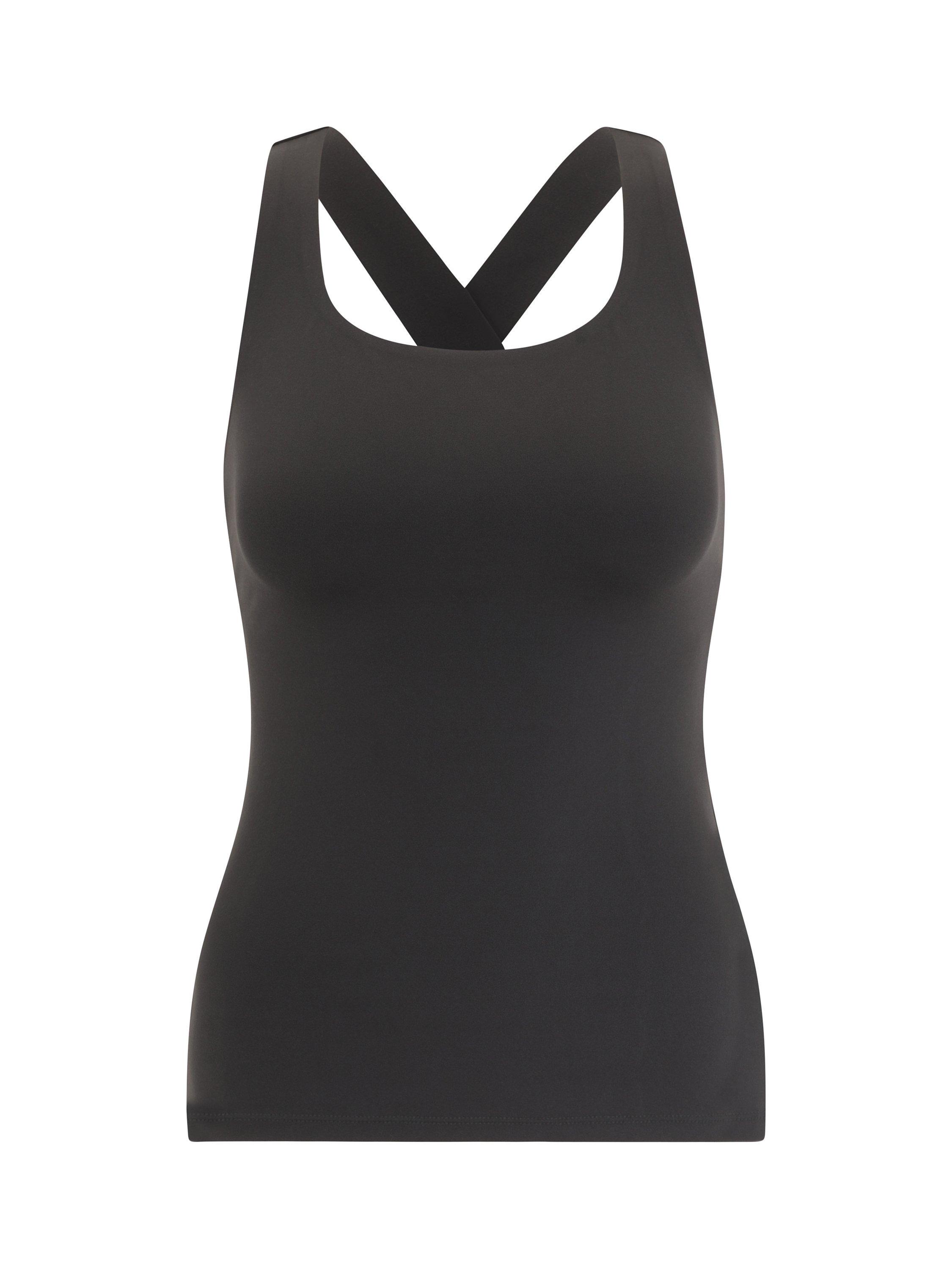 Product image 4 of 7, which shows Venice Beach Chantria Gym Vest, Black Charcoal, XS