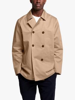 Guards London Dartmouth Water Repellent Peacoat, Tan