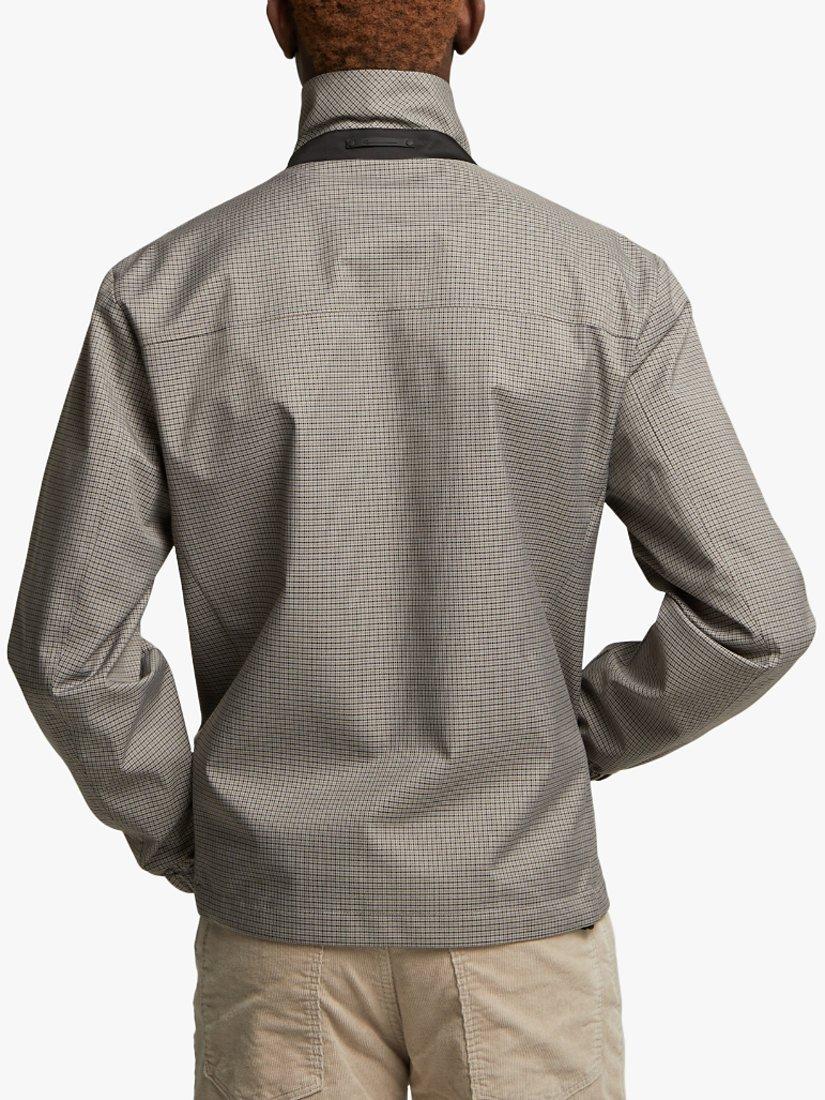 Product image 3 of 6, which shows Guards London Martelloz Zip Coach Lightweight Jacket, Brown, 36R