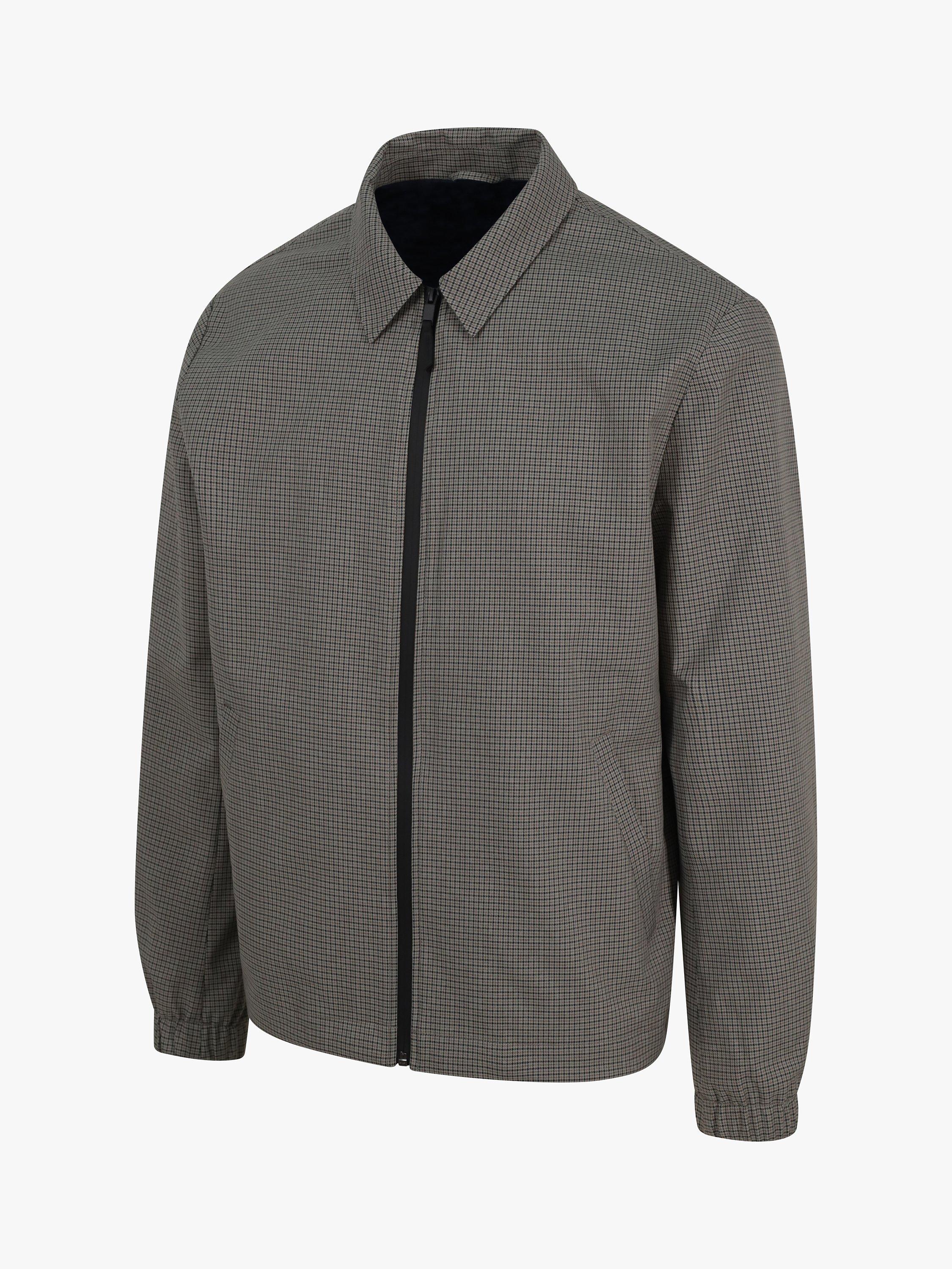 Product image 4 of 6, which shows Guards London Martelloz Zip Coach Lightweight Jacket, Brown, 36R