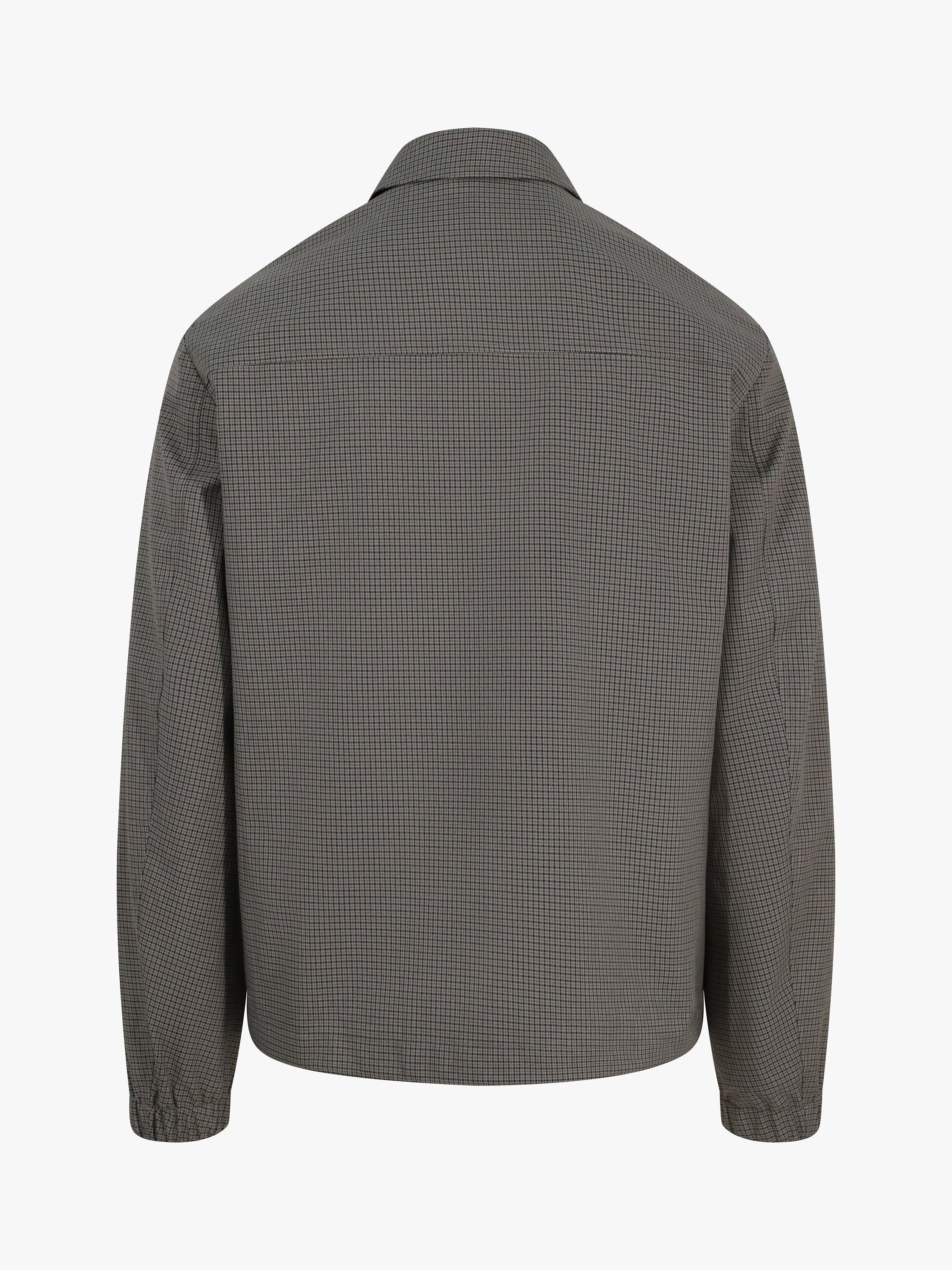 Product image 5 of 6, which shows Guards London Martelloz Zip Coach Lightweight Jacket, Brown, 36R