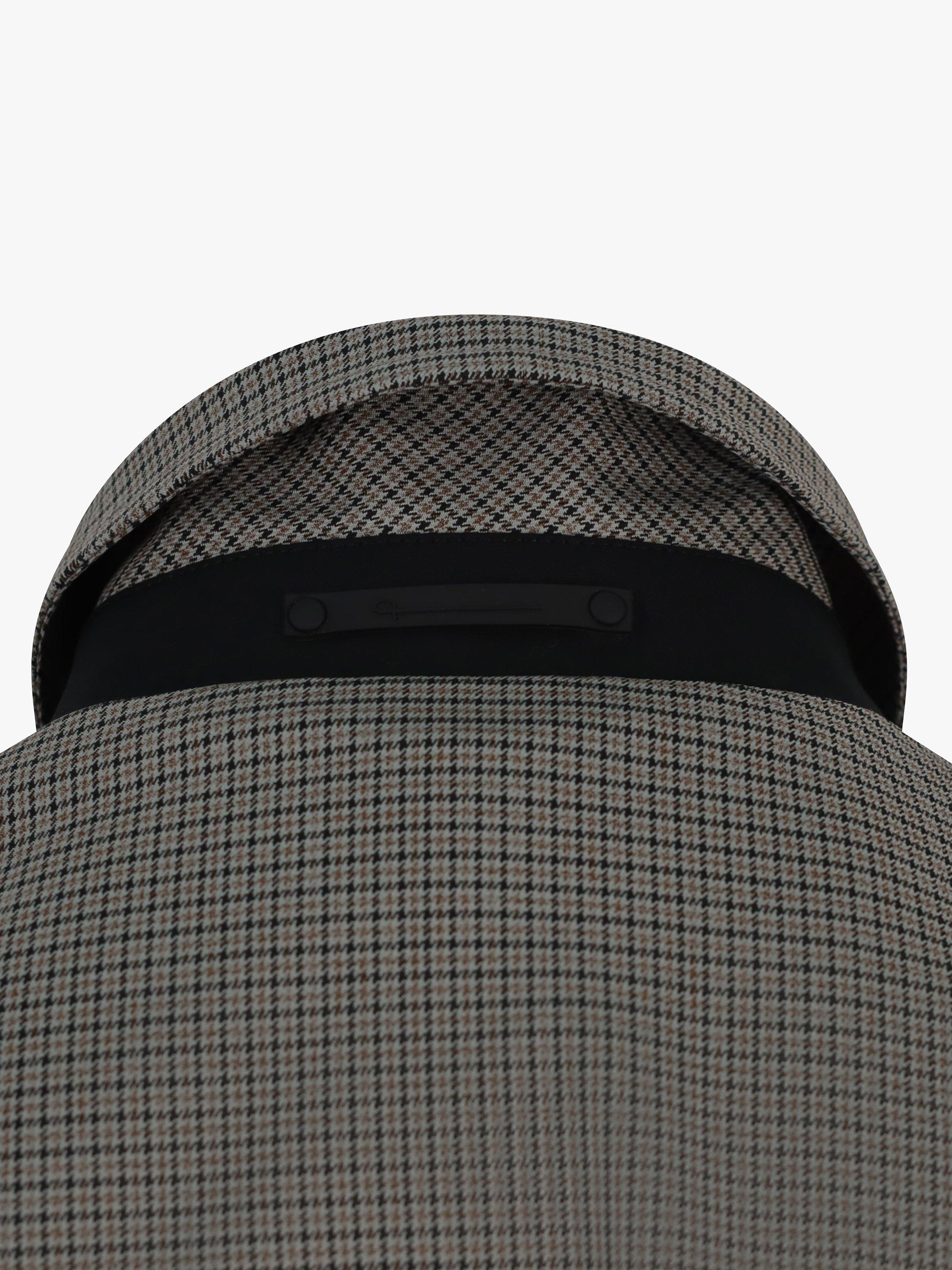 Product image 6 of 6, which shows Guards London Martelloz Zip Coach Lightweight Jacket, Brown, 36R
