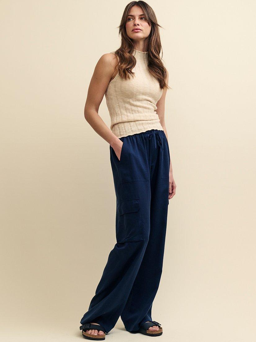 Nobody's Child India Utility Trousers, Navy